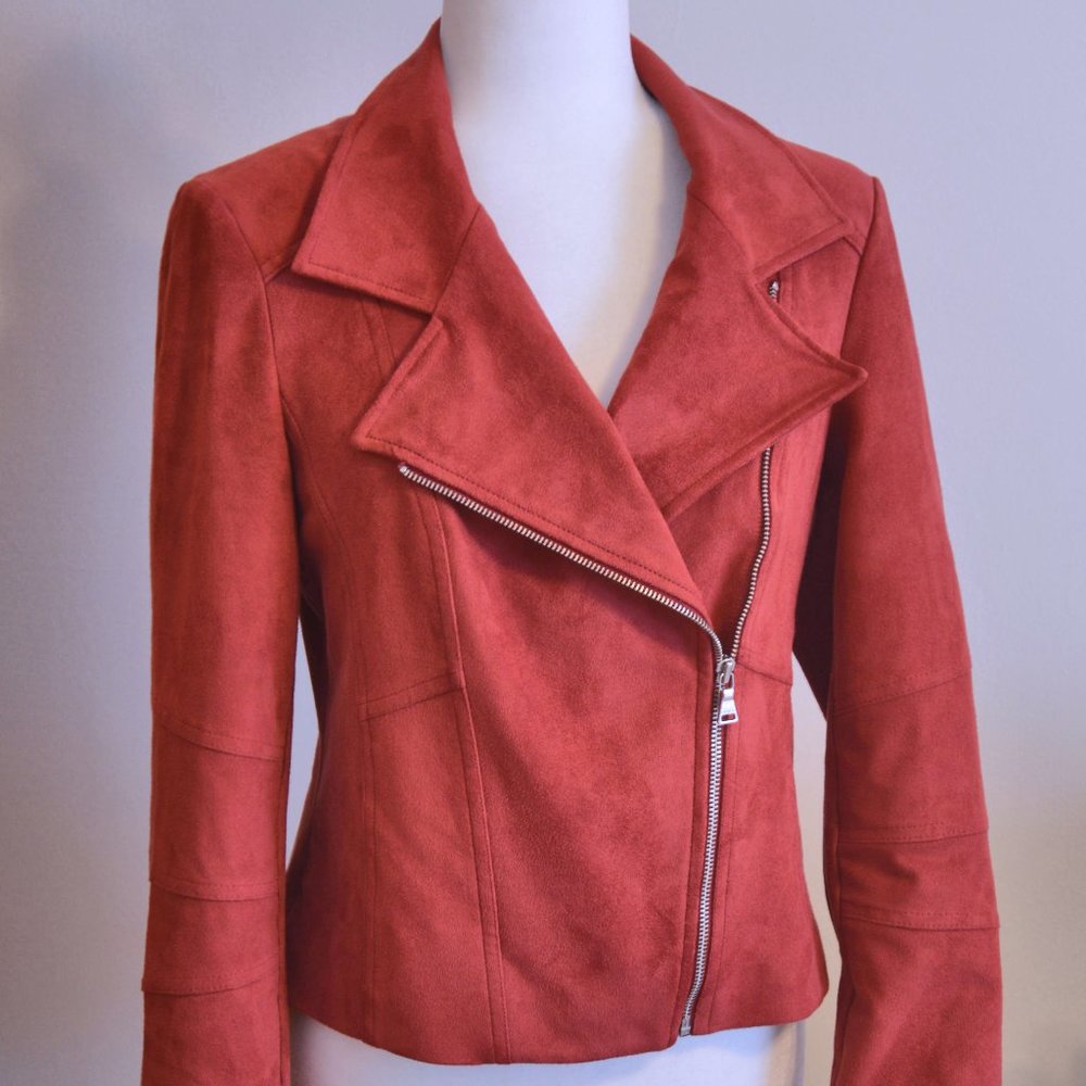 Express Suede Motorcycle Jacket